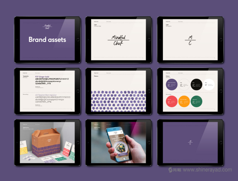 廚師上門服務(wù)與餐飲外送品牌 Mindful Chef 品牌形象設(shè)計(jì)-上海品牌設(shè)計(jì)公司2