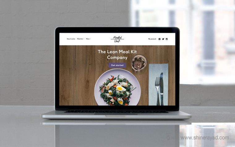 廚師上門服務(wù)與餐飲外送品牌 Mindful Chef 品牌形象設(shè)計(jì)-上海品牌設(shè)計(jì)公司6