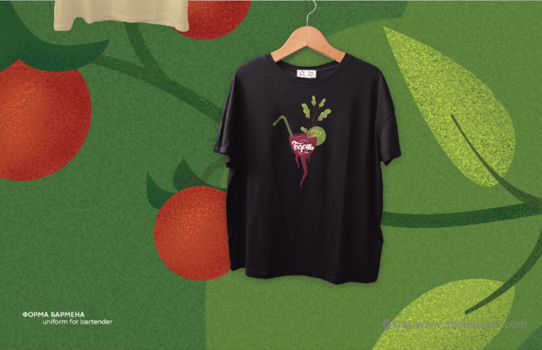 Borshch 咖啡館lVI形象設(shè)計(jì)蔬菜植物插畫設(shè)計(jì)-上海VI設(shè)計(jì)公司-上海餐飲品牌設(shè)計(jì)公司