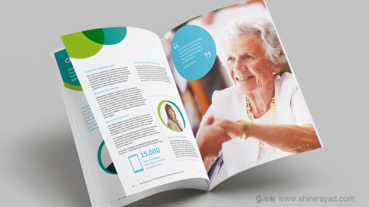 Dee Valley Wate 水企業(yè)年度報告畫冊設(shè)計-上海畫冊設(shè)計公司