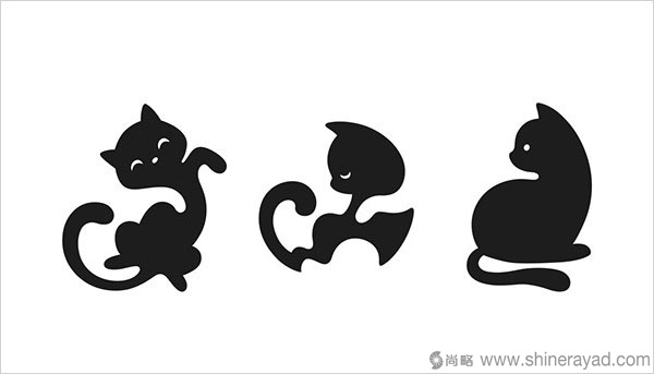 可愛貓元素Logo設(shè)計集合——上海Logo設(shè)計公司設(shè)計靈感 可愛貓元素Logo設(shè)計集合——上海Logo設(shè)計公司設(shè)計靈感