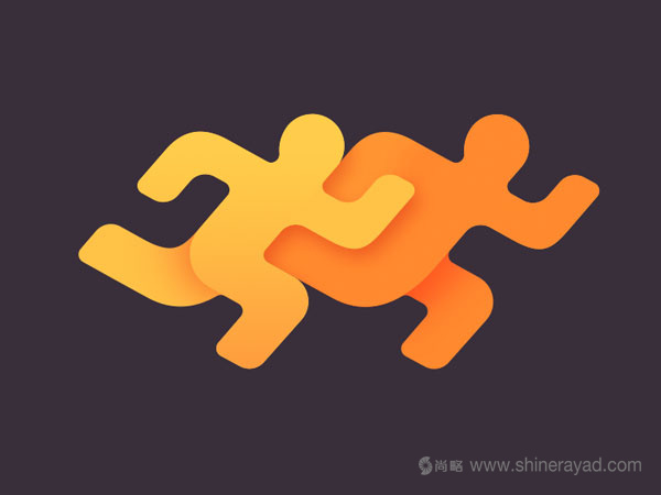 健身App Logo設(shè)計-上海logo設(shè)計公司