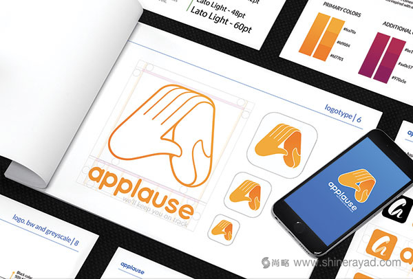 Applause Logo設(shè)計--上海logo設(shè)計公司