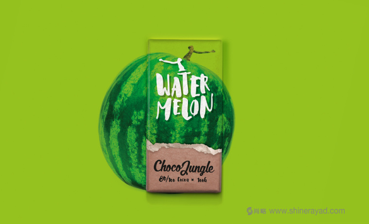 水果特寫插畫風(fēng)格 Choco Jungle 巧克力包裝設(shè)計(jì)-上海包裝設(shè)計(jì)公司