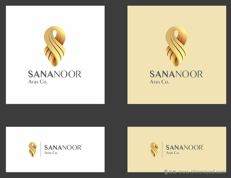 Sananoor 商業(yè)空間設(shè)計(jì)公司立體企業(yè)LOGO設(shè)計(jì)-上海LOGO設(shè)計(jì)公司4