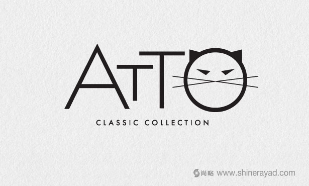 .ATTO女子緊身衣logo設(shè)計-20個絕佳創(chuàng)意Logo設(shè)計靈感-上海logo設(shè)計公司