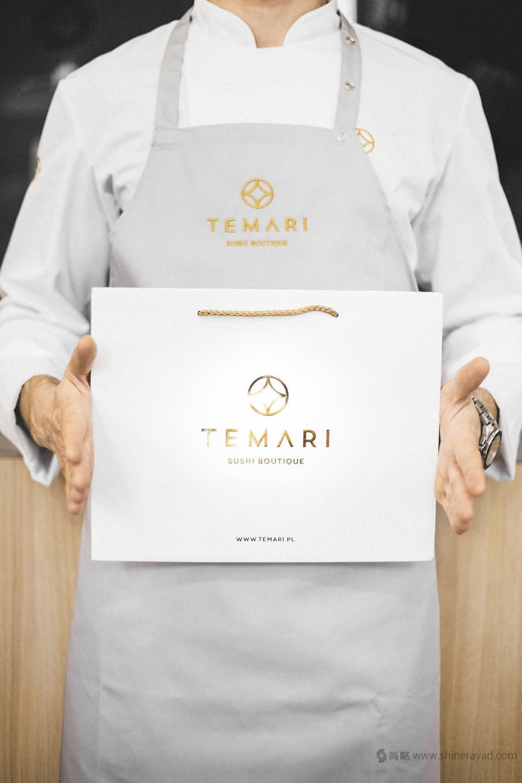 TEMΛRI 豪華壽司餐廳品牌VI視覺識別設計-上海餐飲VI設計公司10