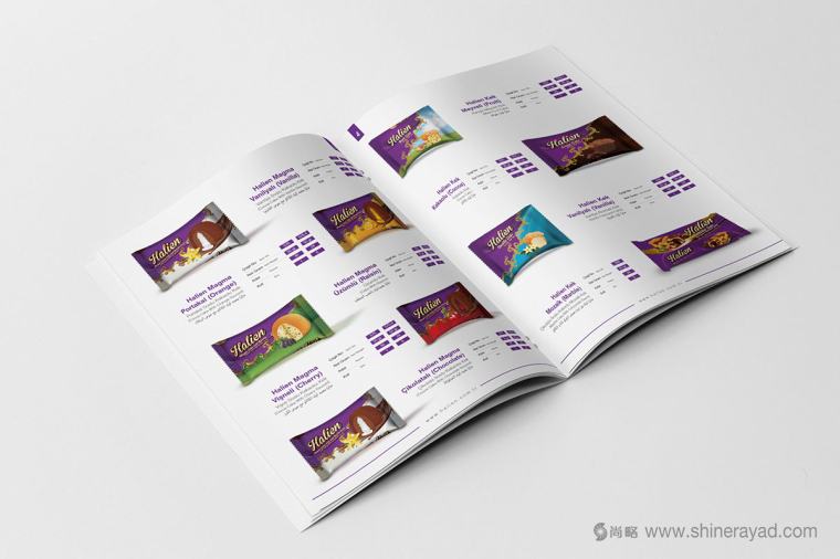 紫色調(diào) Halien 餅干品牌產(chǎn)品宣傳手冊設計-上海畫冊設計公司設計欣賞2 紫色調(diào) Halien 餅干品牌產(chǎn)品宣傳手冊設計-上海畫冊設計公司設計欣賞2