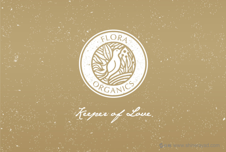 Flora Organics 有機天然化妝品品牌小鳥標志設(shè)計-上海品牌設(shè)計公司2 Flora Organics 有機天然化妝品品牌小鳥標志設(shè)計-上海品牌設(shè)計公司2