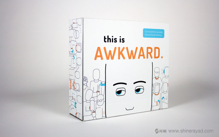 Awkward 創(chuàng)意套裝耳機包裝設(shè)計-上海包裝設(shè)計公司創(chuàng)意包裝欣賞