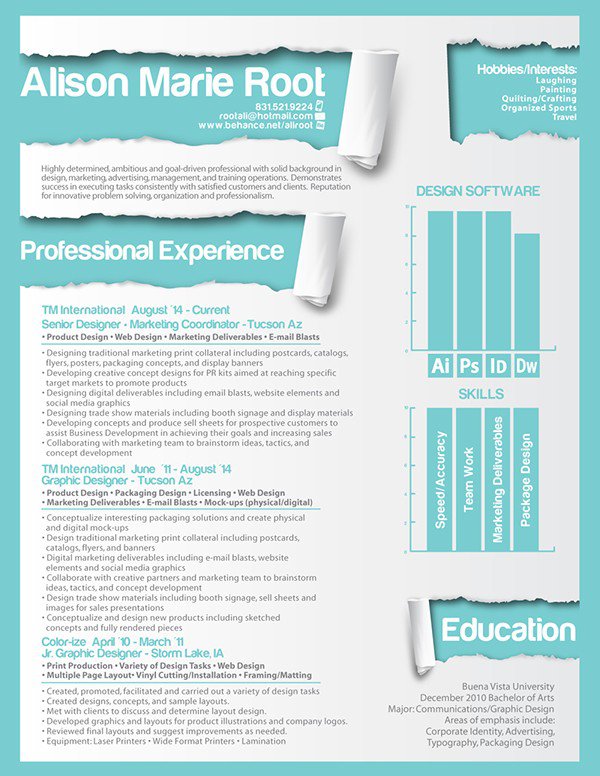 50個(gè)精美簡歷設(shè)計(jì)靈感模版-上海尚略品牌策劃設(shè)計(jì)公司