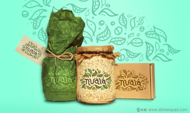 Nuala有機燕麥品牌logo設計創(chuàng)意包裝設計-上海包裝設計公司 Nuala有機燕麥品牌logo設計創(chuàng)意包裝設計-上海包裝設計公司