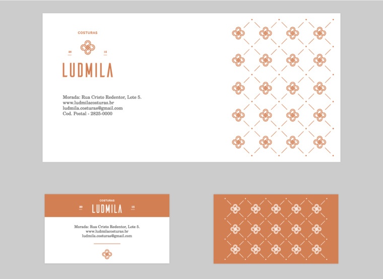 上海VI設(shè)計(jì)公司-LUDMILA 服裝定制店LOGO設(shè)計(jì)品牌VI識(shí)別設(shè)計(jì)2