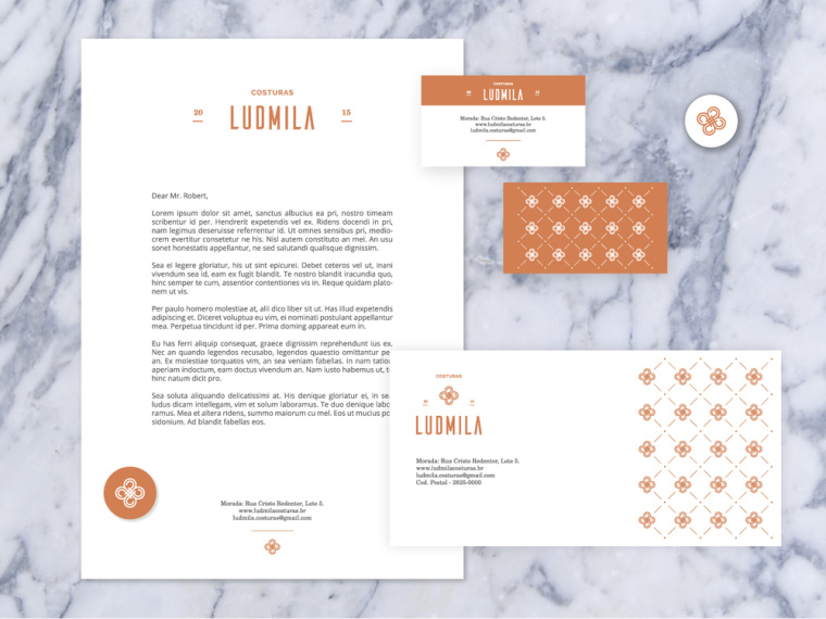 上海VI設(shè)計(jì)公司-LUDMILA 服裝定制店LOGO設(shè)計(jì)品牌VI識(shí)別設(shè)計(jì)5