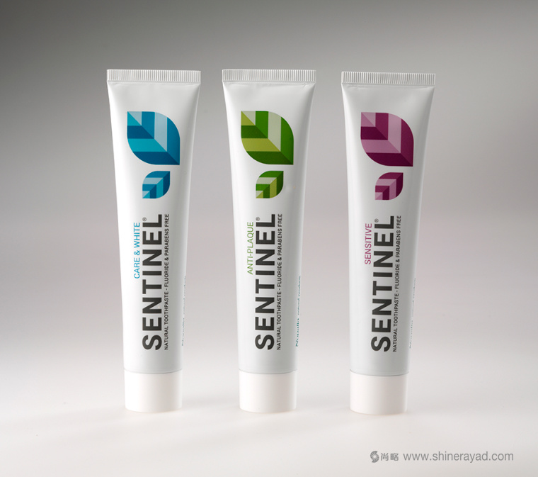 Sentinel 天然有機(jī)草本牙膏包裝設(shè)計-上海包裝設(shè)計公司設(shè)計欣賞1