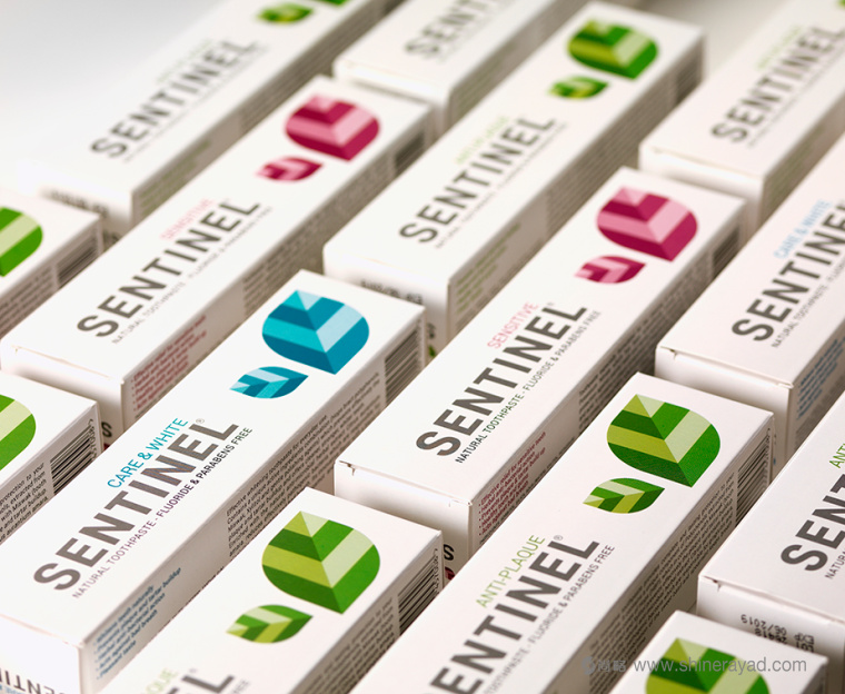 Sentinel 天然有機(jī)草本牙膏包裝設(shè)計(jì)-上海包裝設(shè)計(jì)公司設(shè)計(jì)欣賞3