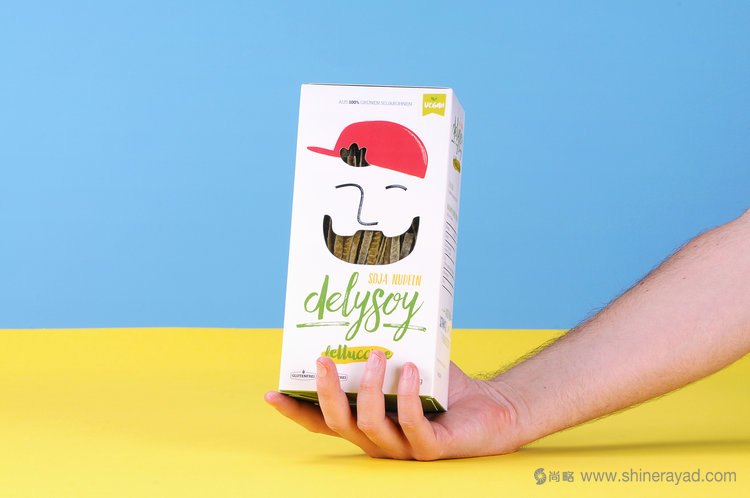 充滿俏皮風(fēng)格的DELYSOY 面條面食包裝設(shè)計(jì)欣賞-上海食品包裝設(shè)計(jì)公司