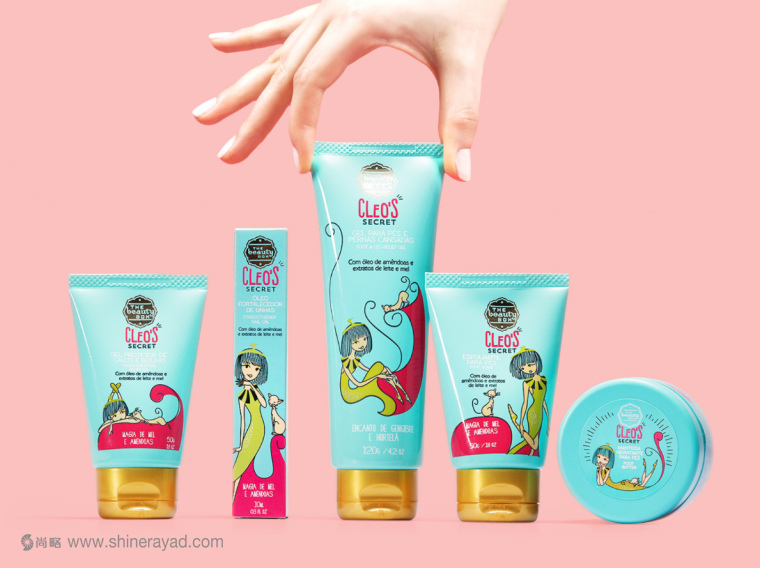 CLEO’S SECRET手腳護(hù)理化妝品系列產(chǎn)品包裝設(shè)計(jì)-上海包裝設(shè)計(jì)公司 CLEO’S SECRET手腳護(hù)理化妝品系列產(chǎn)品包裝設(shè)計(jì)-上海包裝設(shè)計(jì)公司