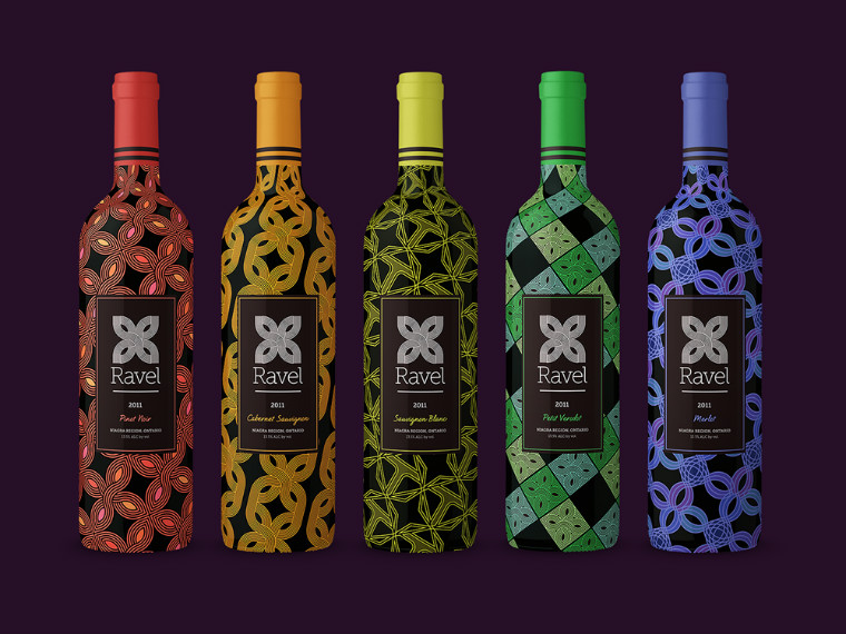 幾何線條圖形風(fēng)格 RAVEL葡萄酒品牌商標(biāo)設(shè)計與包裝酒標(biāo)設(shè)計-上海包裝設(shè)計公司6 幾何線條圖形風(fēng)格 RAVEL葡萄酒品牌商標(biāo)設(shè)計與包裝酒標(biāo)設(shè)計-上海包裝設(shè)計公司6