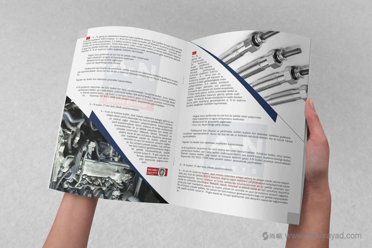 上海畫冊設(shè)計(jì)公司-A-N電熱賽火花塞品牌宣傳畫冊設(shè)計(jì)4