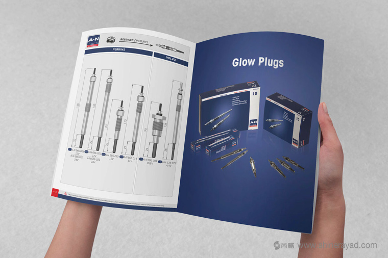上海畫冊設(shè)計(jì)公司-A-N電熱賽火花塞品牌宣傳畫冊設(shè)計(jì)3