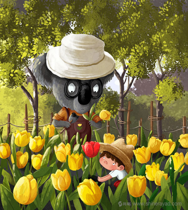 上海品牌形象設(shè)計(jì)公司尚略分享考拉不允許兒童插畫(huà)設(shè)計(jì)欣賞11