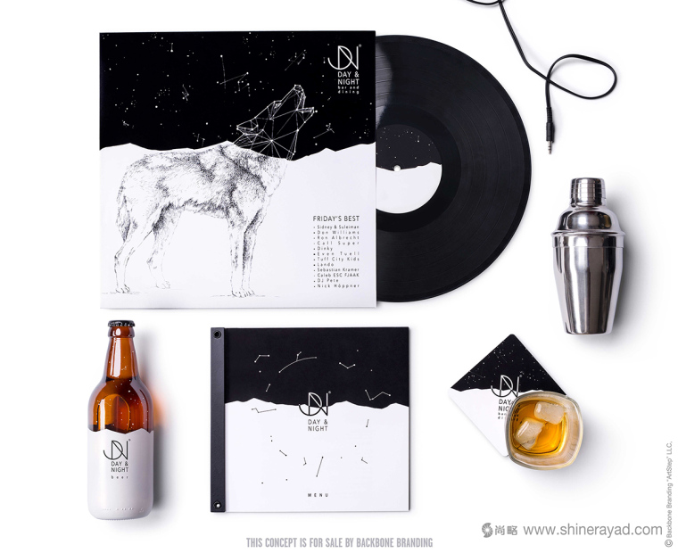 上海品牌形象設(shè)計(jì)公司-Day & Night 日夜餐廳酒吧餐飲品牌設(shè)計(jì)16