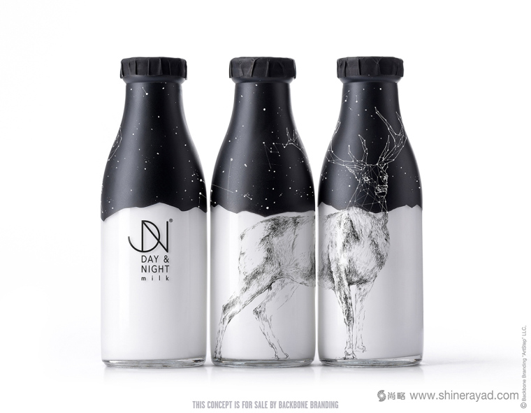 上海品牌形象設(shè)計(jì)公司-Day & Night 日夜餐廳酒吧餐飲品牌-餐品包裝設(shè)計(jì)1