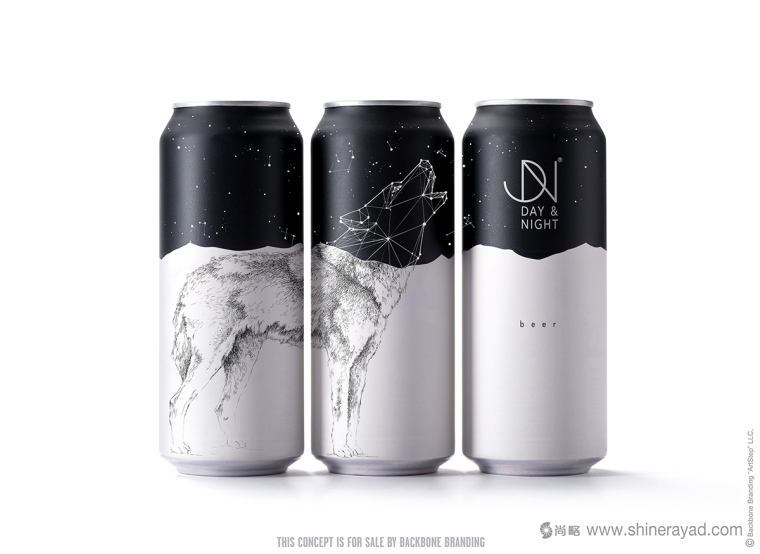 上海品牌形象設(shè)計(jì)公司-Day & Night 日夜餐廳酒吧餐飲品牌-餐品包裝設(shè)計(jì)4