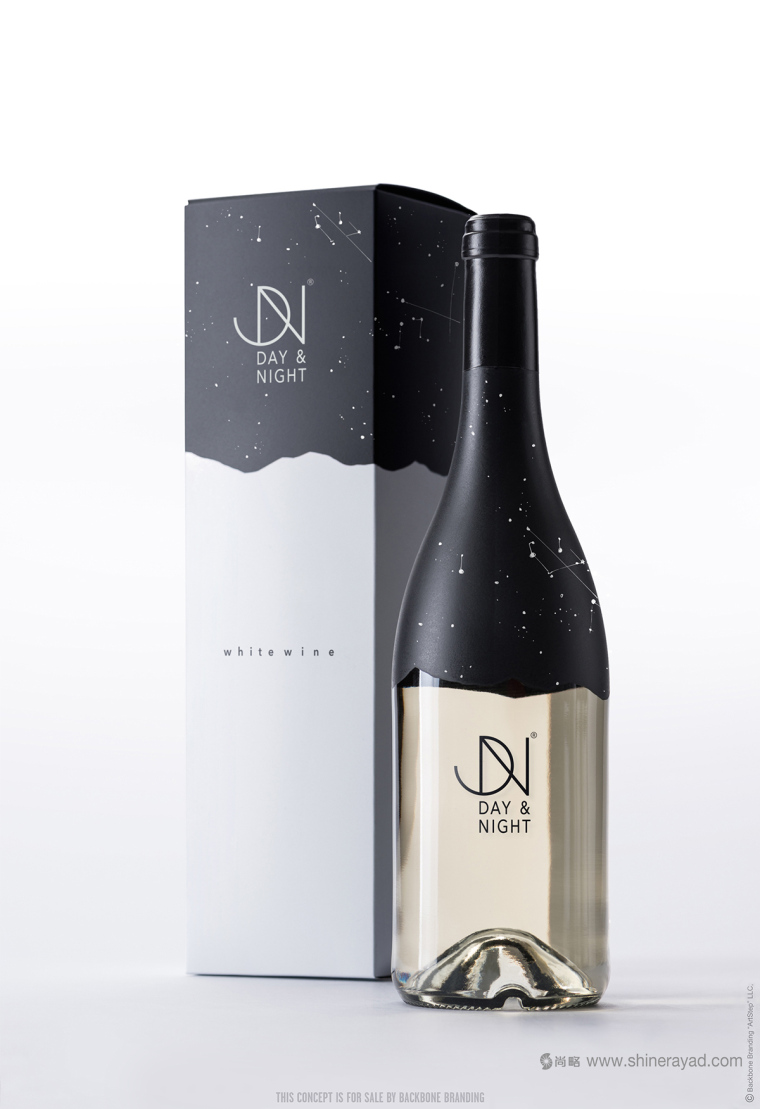 上海品牌形象設(shè)計(jì)公司-Day & Night 日夜餐廳酒吧餐飲品牌-酒水包裝設(shè)計(jì)7