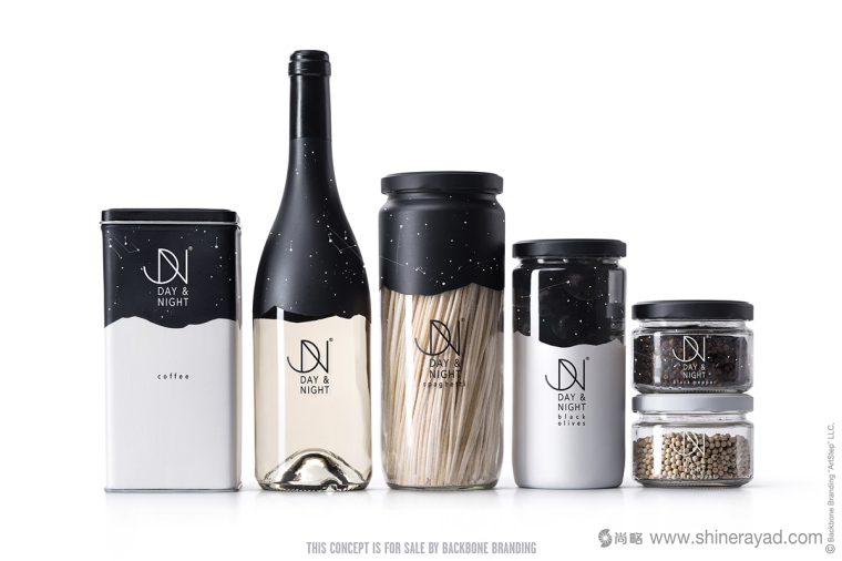 上海品牌形象設(shè)計(jì)公司-Day & Night 日夜餐廳酒吧餐飲品牌-餐品包裝設(shè)計(jì)8