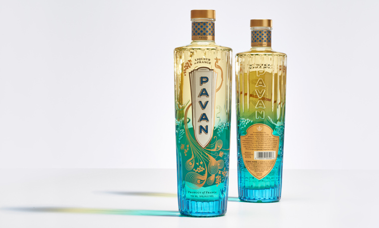 上海包裝設(shè)計公司設(shè)計欣賞：Pavan高端白酒雞尾酒玻璃瓶型設(shè)計與包裝設(shè)計1