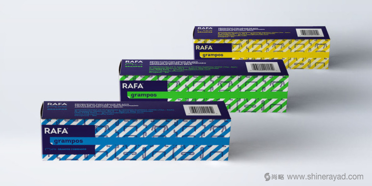 色條風(fēng)格 RAFA 辦公用品包裝設(shè)計-上海包裝設(shè)計公司設(shè)計欣賞1 色條風(fēng)格 RAFA 辦公用品包裝設(shè)計-上海包裝設(shè)計公司設(shè)計欣賞1