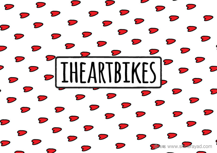 IHEARTBIKES 自行車租賃公司品牌VI形象設(shè)計-上海VI設(shè)計-上海品牌形象設(shè)計公司1