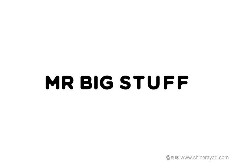 Mr Big Stuff美式漢堡快餐餐廳logo設(shè)計(jì)-上海餐飲logo設(shè)計(jì)公司2