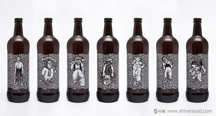 EASTLAKE 黑白工人插畫啤酒包裝設(shè)計(jì)-尚略上海包裝設(shè)計(jì)公司設(shè)計(jì)收藏1 EASTLAKE 黑白工人插畫啤酒包裝設(shè)計(jì)-尚略上海包裝設(shè)計(jì)公司設(shè)計(jì)收藏1