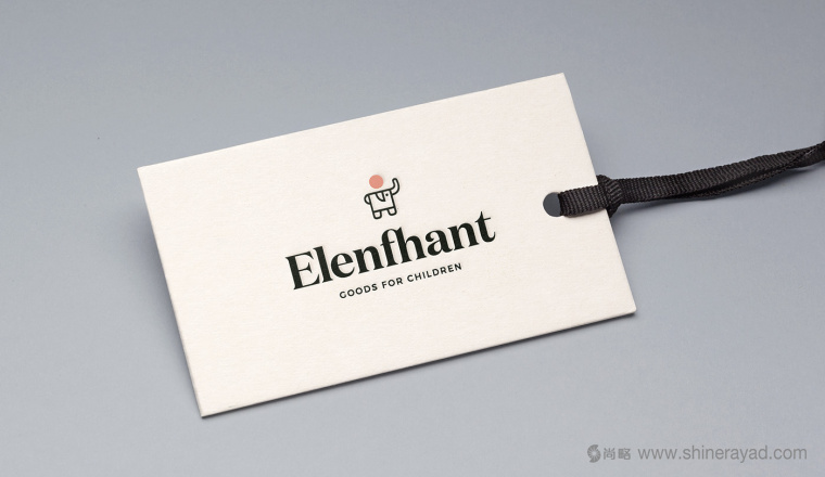 小象風格 Elenfhant 兒童在線精品店電商logo設計VI設計-上海logo設計公司5