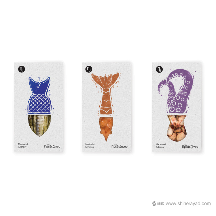 上海包裝設(shè)計欣賞：TOU 海鮮水產(chǎn)品包裝設(shè)計2