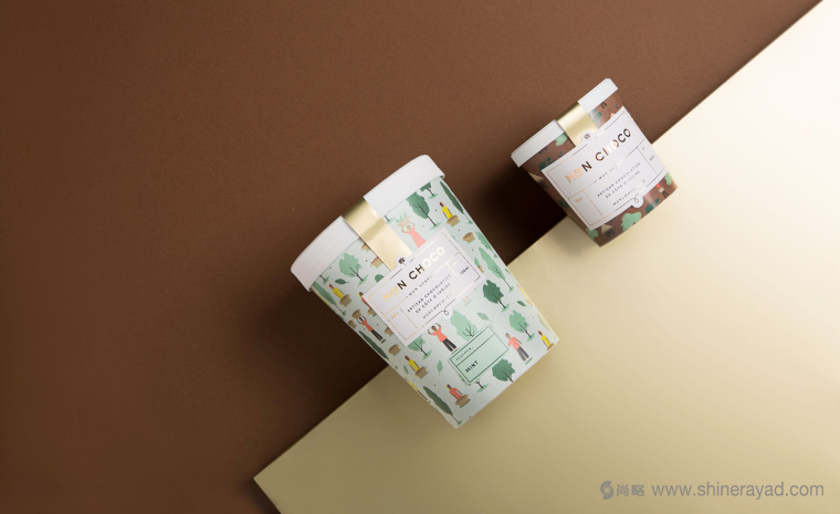 Mon Choco 巧克力包裝設(shè)計插畫設(shè)計-上海包裝設(shè)計佳作欣賞4