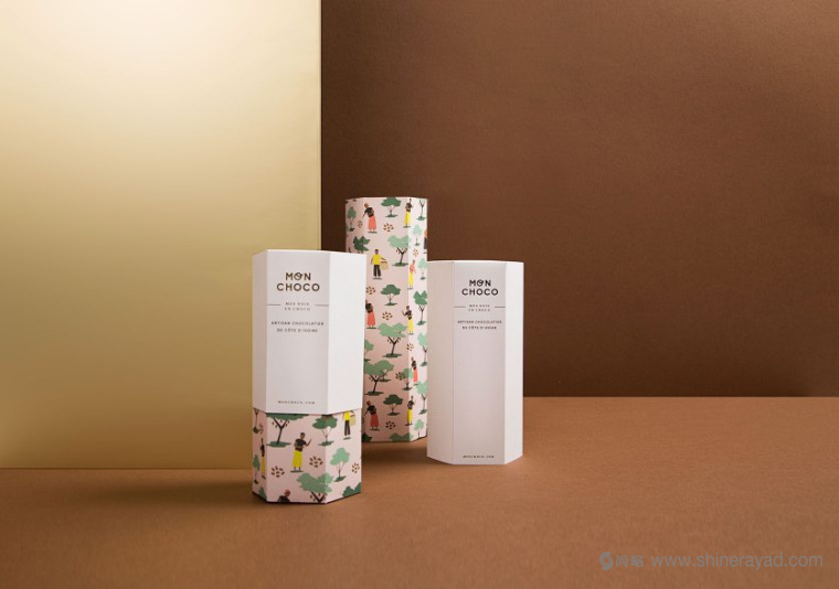 Mon Choco 巧克力包裝設(shè)計插畫設(shè)計-上海包裝設(shè)計佳作欣賞7
