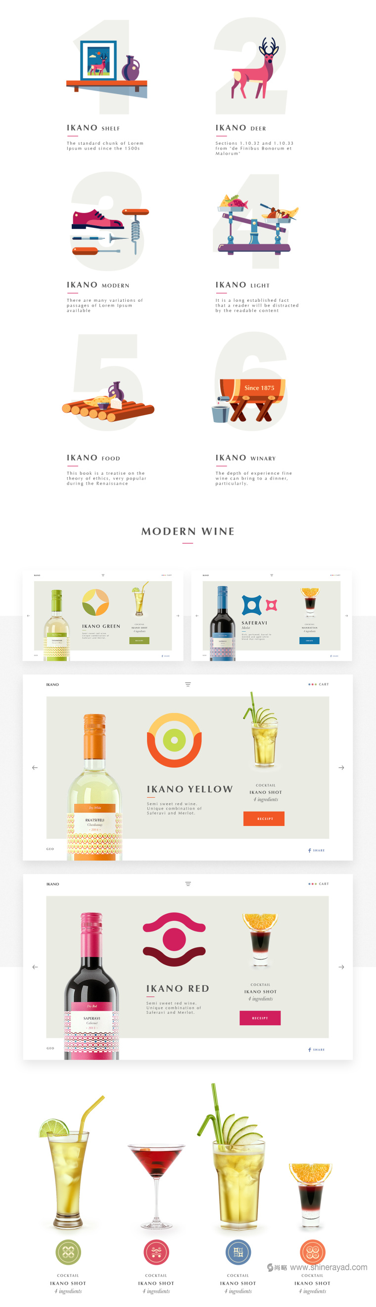 IKANO Winery 時尚葡萄酒包裝設(shè)計品牌形象設(shè)計-上海品牌設(shè)計公司2