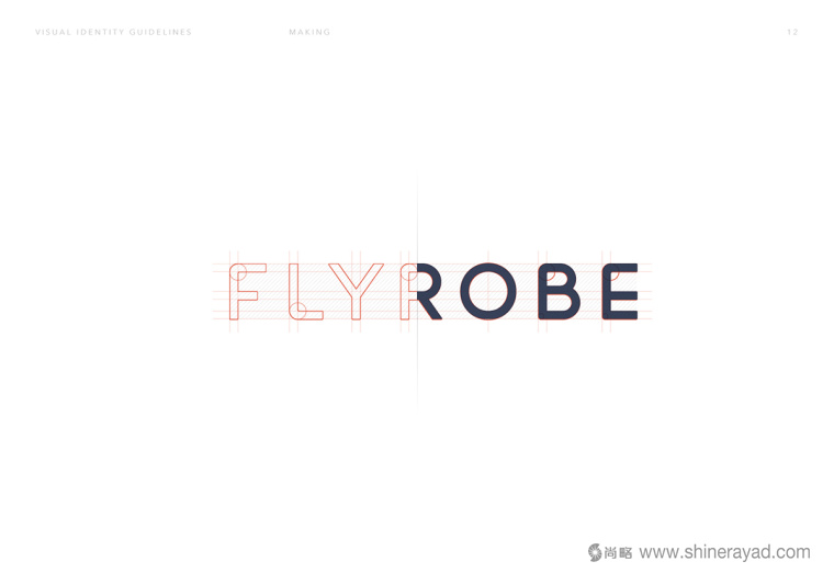 Flyrobe 時裝定制設(shè)計品牌logo設(shè)計-上海服裝logo設(shè)計案例欣賞8