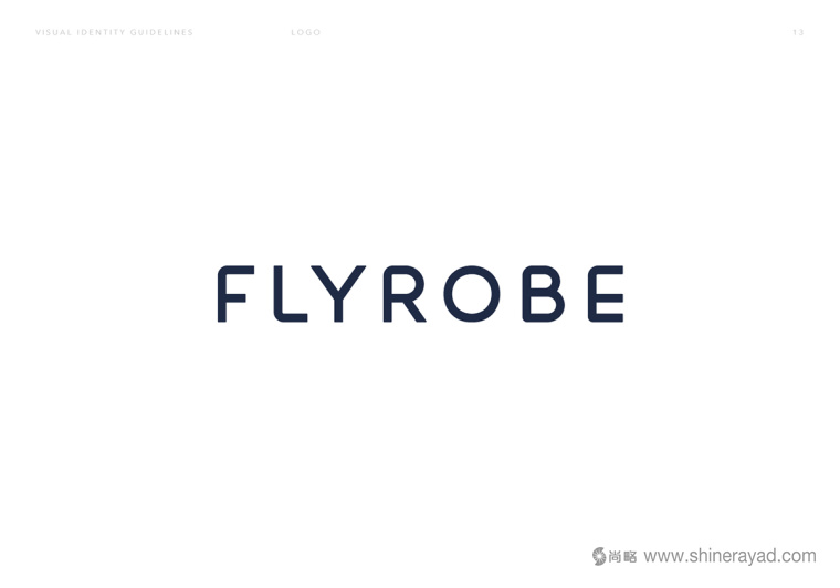 Flyrobe 時裝定制設(shè)計品牌logo設(shè)計-上海服裝logo設(shè)計案例欣賞9