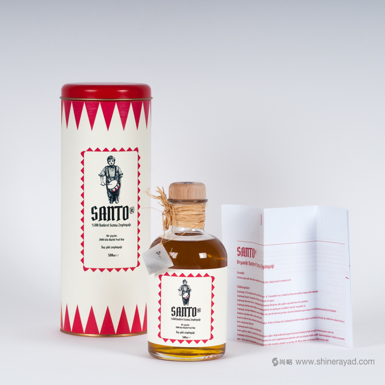 SANTO醫(yī)用藥瓶風格橄欖油包裝設計-上海包裝設計公司-上海品牌設計公司2