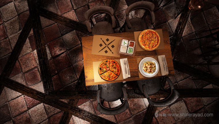 青銅風(fēng)格 LA CASCINA 意大利與法國融合菜餐廳餐飲品牌VI視覺形象識別設(shè)計餐廳空間裝飾設(shè)計設(shè)計20