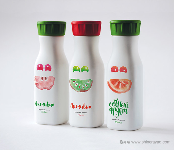 水彩手繪水果插畫設(shè)計akmubua 果汁飲料飲品包裝設(shè)計-上海包裝設(shè)計公司3