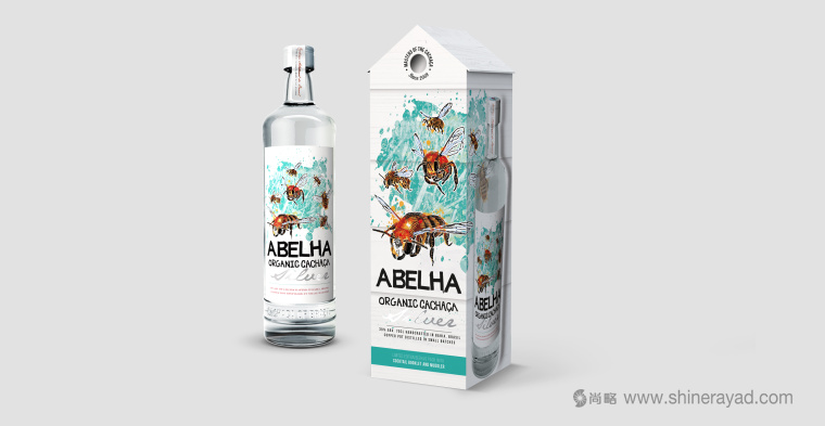 Abelha 有機甘蔗酒禮盒包裝設(shè)計蜜蜂插畫設(shè)計-上海包裝設(shè)計公司3 Abelha 有機甘蔗酒禮盒包裝設(shè)計蜜蜂插畫設(shè)計-上海包裝設(shè)計公司3