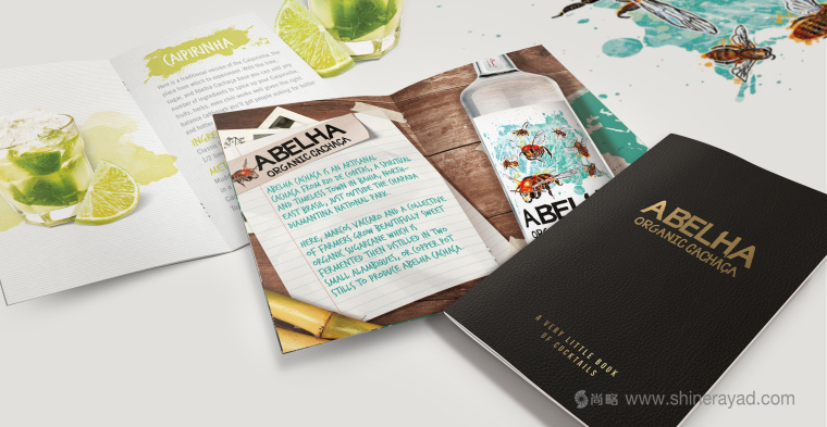 Abelha 有機甘蔗酒禮盒包裝設(shè)計蜜蜂插畫設(shè)計-上海包裝設(shè)計公司5 Abelha 有機甘蔗酒禮盒包裝設(shè)計蜜蜂插畫設(shè)計-上海包裝設(shè)計公司5