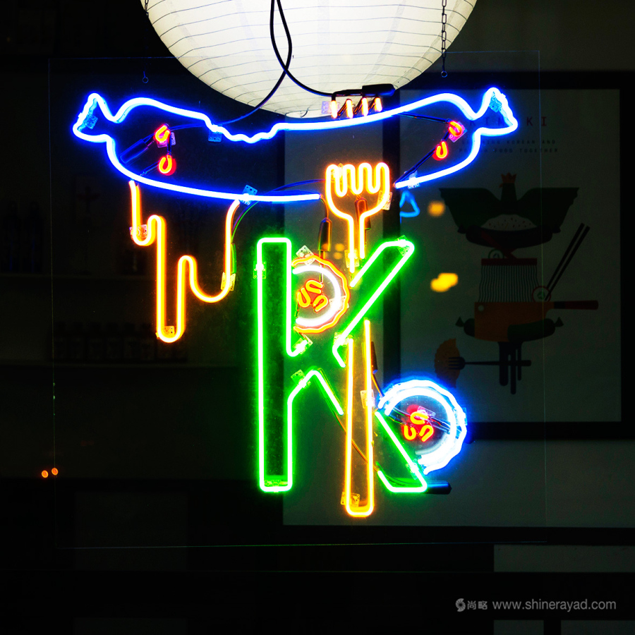 國外餐飲品牌形象設(shè)計案例欣賞——Kimski波蘭菜韓國料理融合菜餐廳餐飲品牌形象設(shè)計插畫設(shè)計7