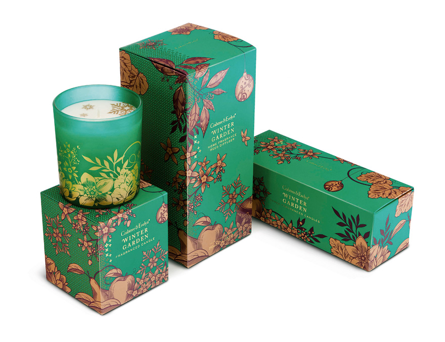 Noel Candle 蠟燭包裝設(shè)計(jì)植物插畫設(shè)計(jì)綠色裝-上海包裝設(shè)計(jì)公司-上海品牌設(shè)計(jì)公司3